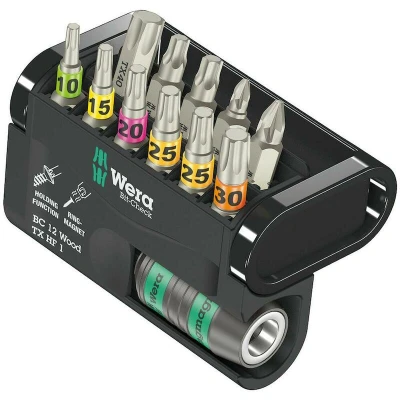 Afbeelding van Wera Bit Check 12 Wood TX HF 1