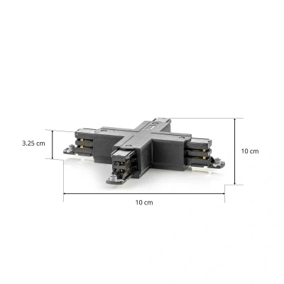 Afbeelding van XTS38 2 3Fase Kruisstuk Zwart