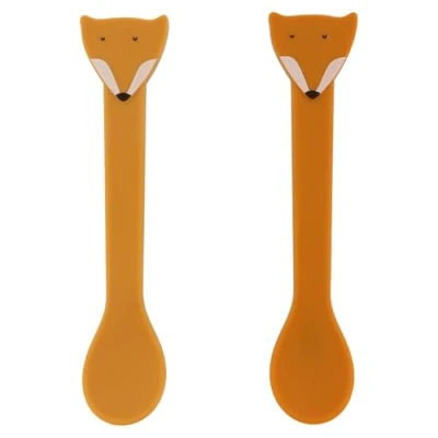 Afbeelding van Trixie Silicone spoon 2 pack Mr. Fox