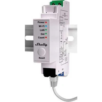 Afbeelding van Shelly Pro EM 50A Elektriciteitsmeter Bluetooth, WiFi