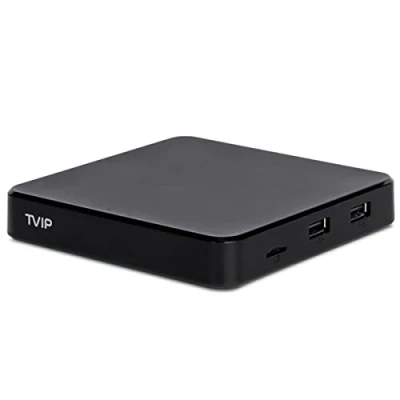 Afbeelding van TVIP S Box v.605 IPTV 4K HEVC HD Android 6.0 Linux Multimedia Stalker IP TV Streamer 1GB RAM 8GB eMMC, MicroSD kaart, EXT.IR incl. 5GHz WLAN