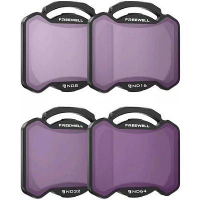 Afbeelding van Set van 4 filters ND8,16,32,64 Freewell voor DJI Avata 2