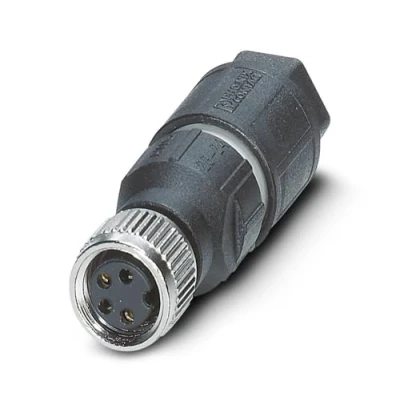 Afbeelding van Phoenix Contact 1441079 Sensor/actuator connector, niet geassembleerd M8 Aantal polen: 4 Bus, recht 1 stuk(s)