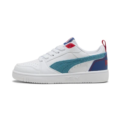 Afbeelding van Rebound V6 Low Run Fun sneakers, Blauw/Wit, Maat 38 PUMA