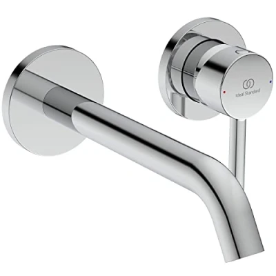 Afbeelding van Ideal Standard A6938AA Ceraline inbouwwastafelarmatuur, alleen zichtbare onderdelen, verchroomd