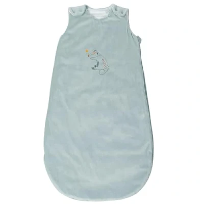 Afbeelding van Nattou Felix en Leo Slaapzak Baby TOG 2,5 90 cm Dusty blauw