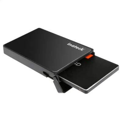 Afbeelding van Inateck 2.5 harde schijfbehuizing, USB 3.0 externe ondersteuning voor UASP en geoptimaliseerd SSD, zonder gereedschap, FE2005