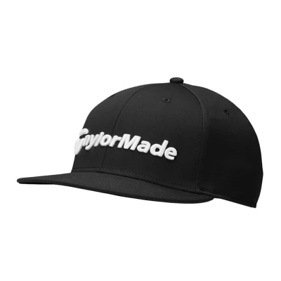Afbeelding van TaylorMade Flatbill Snapback Golfcap 2024 Zwart