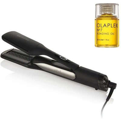 Afbeelding van ghd Duet Style Black + Olaplex No.7 Bonding Oil 30ml bundel/set/pakket Haibu by Kapperskorting.com