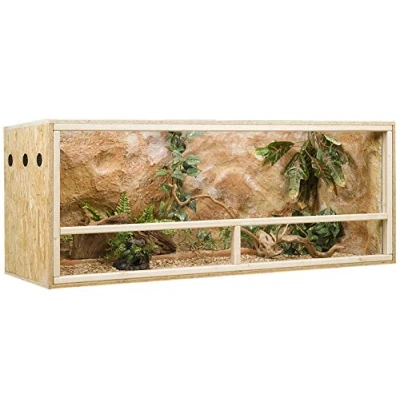 Afbeelding van Holzkonzept OSB terrarium, houten 150 x 60 cm, met zijventilatie