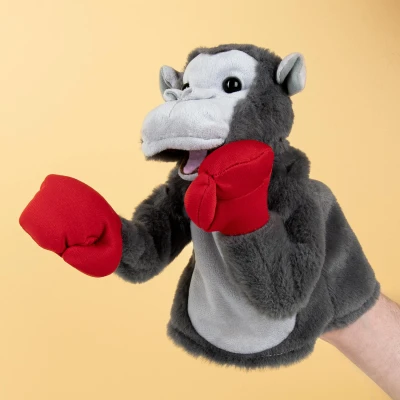 Afbeelding van Boksende Gorilla Handpop