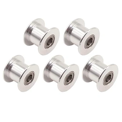 Afbeelding van WINSINN 2GT GT2 Aluminium Timing Belt Idler Pulley Tandloze 20 Tanden Tand 5mm Boor Voor 3D Printer 10mm Breedte