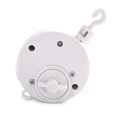 Afbeelding van Uteruik Baby Rotary Mobile wieg bed Bell Toy Windup Movement Music Box met roterende haak Brahms Lullaby, (kpt 88)
