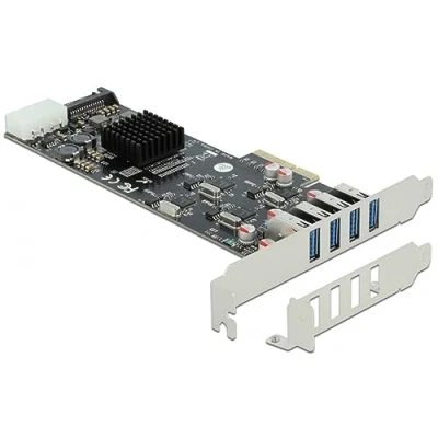 Afbeelding van Delock PCI Express x4 Karte zu 4 x extern SuperSpeed USB (USB 3.2 Gen