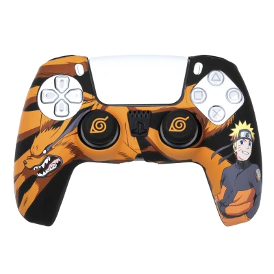 Afbeelding van Konix Naruto 80389000006, PlayStation 5, Beschermingsset, Zwart, Grijs, Oranje, Silicone, Bol, 1 stuk(s)