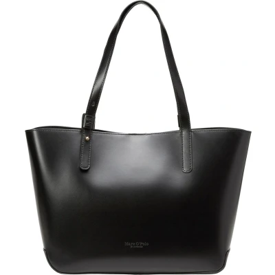 Afbeelding van Marc O&#039;Polo Terja Shopper, Dames, Maat: One Size, Black