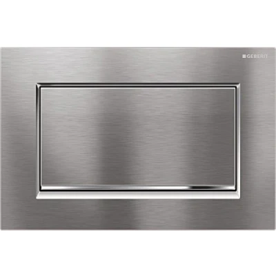 Afbeelding van Geberit bedieningsplaat Sigma30 e to c geb.chroom glchr strook