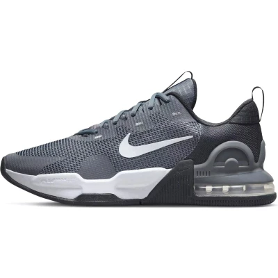 Afbeelding van Nike Performance AIR MAX Alpha Trainer 5 Trainingsschoen, Heren, Maat: 42, smoke grey/white/dark grey/dark grey Textiel/ synthetisch