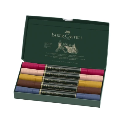 Afbeelding van Faber Castell Fc 160307 Wk25Aquarel Marker Albrechtdürer 5 Stuks Portrait