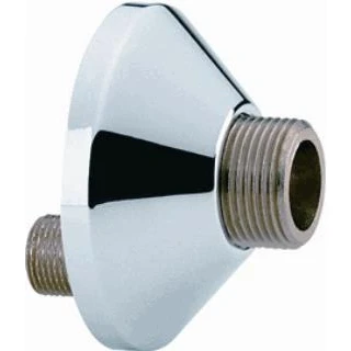 Afbeelding van Grohe S koppeling 3/4 x 3/8&quot; sprong 17 mm rozet chr. 2 stuks