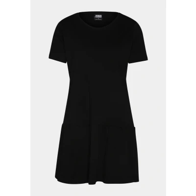 Afbeelding van Urban Classics Valance Jerseyjurk, Dames, Maat: XS, Schwarz
