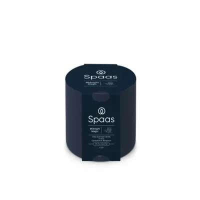Afbeelding van Spaas Glow Geurkaars 2 wiek 55u Midnight Magic