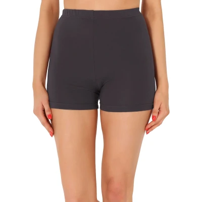 Afbeelding van Merry Style MS MS10 391 LE Dames Leggings Sport Vrijetijdsbroek Hotpants Shorts Boxershorts Kort Viscose Grafiet 3XL