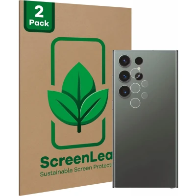 Afbeelding van ScreenLeaf Screenprotector voor Samsung Galaxy S23 Ultra Enterprise Edition (ALLEEN Camera Lens) Duurzame schermbescherming Folie Beschermfolie transparant (2 Stuks)