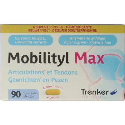 Afbeelding van Mobilityl Max Gewrichten en Pezen 90 Tabletten
