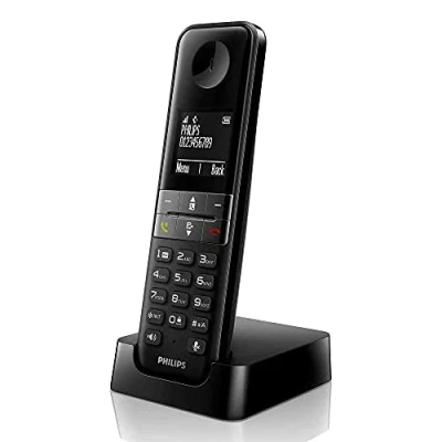 Afbeelding van Wireless Phone Philips D4701B/34 Black