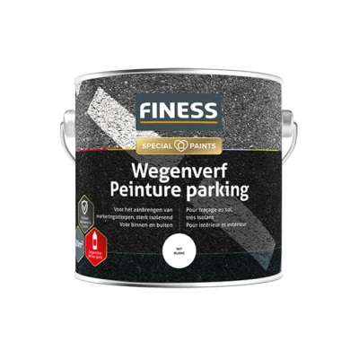 Afbeelding van Wegenverf Wit 750 ml