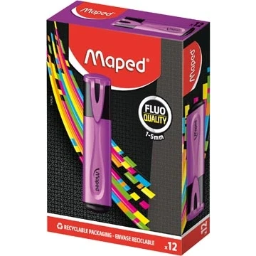 Afbeelding van Maped markeerstift FluoPeps paars