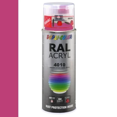Afbeelding van Dupli Color Ral Acryl 4010 Tele magenta Hoogglans 400 ml