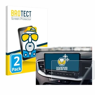 Afbeelding van BROTECT (2 Stuks) Antireflecterende Beschermfolie voor Kia XCeed BJ 2024 Anti Glare Screen Protector, Mat, Ontspiegelend