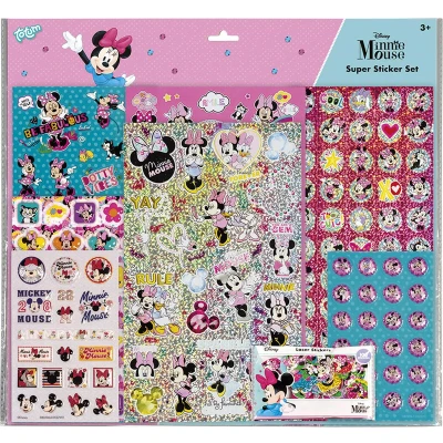 Afbeelding van Totum Super Stickerset Minnie Mouse