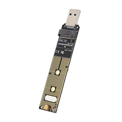 Afbeelding van M.2 NVME USB SSD adapter, adapterkaart voor harde schijf, ondersteunt Hot Plug and Pull, 970 Series/ 960 Series/Crucial SSD.
