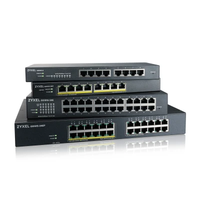 Afbeelding van Zyxel GS1915 24EP Managed L2 Gigabit Ethernet (10/100/1000) Power over (PoE) 1U Zwart