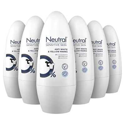 Afbeelding van Neutral Deodorant Roller Invisible 50 ML 6 stuks