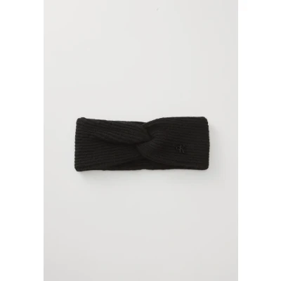 Afbeelding van Calvin Klein Monogram Hardware Oorwarmers, Dames, Maat: One Size, Black