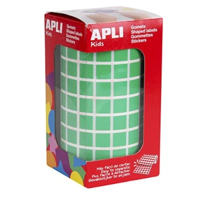 Afbeelding van APLI Kids vierkant 10 mm cuadrado groen