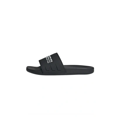 Afbeelding van adidas Performance AMG Petronas Formula ONE TEAM Adilette Comfort Slides Muiltjes core black cloud white black, Maat: 37 Rubber/ textiel
