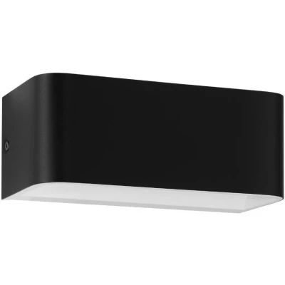 Afbeelding van EGLO Sania 4 Wandlamp LED 20 cm Zwart/Wit