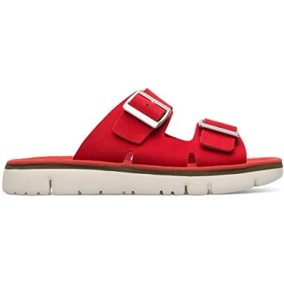 Afbeelding van Camper Muiltjes, Dames, Maat: 36, Red Leer/ synthetisch