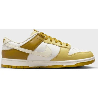 Afbeelding van Nike Sportswear DUNK Retro Sneakers laag, Heren, Maat: 44.5, Bronzine/coconut milk/saturn gold/sail Leer
