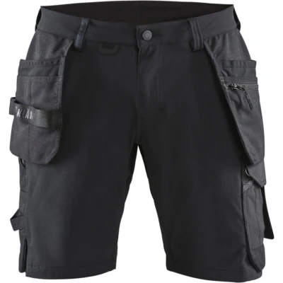 Afbeelding van Blaklader Short 4 weg stretch 1520 1645 Zwart/Donkergrijs C52