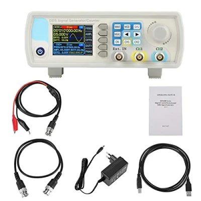 Afbeelding van Mutuer JDS6600 DDS signaalgenerator, hoge precisiemeter digitale besturing sinusfrequentie AC100 240V (Amerikaanse voorschriften 60 Hz 15HZ)