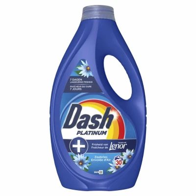 Afbeelding van Dash Vloeibaar Wasmiddel Zeebries 30 Wasbeurten 1350 ml