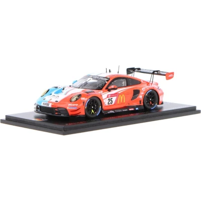 Afbeelding van Porsche 911 GT3 R (992) Spark Modelauto 1:43 2023 Romain Dumas / Dennis Fetzer Lars Kern Côme