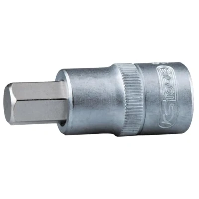 Afbeelding van KS Tools, Dopsleutel + dopmoer, 1&quot; bitmof kort (17 mm)
