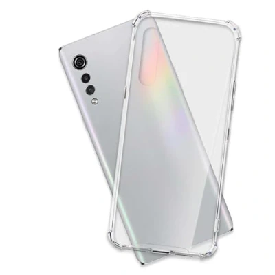 Afbeelding van mtb more energy® Hoes Crystal Armor compatibel met LG Velvet (LM G900, 6,8&#039;&#039;) versterkte hoeken anti shock beschermhoes case cover tas